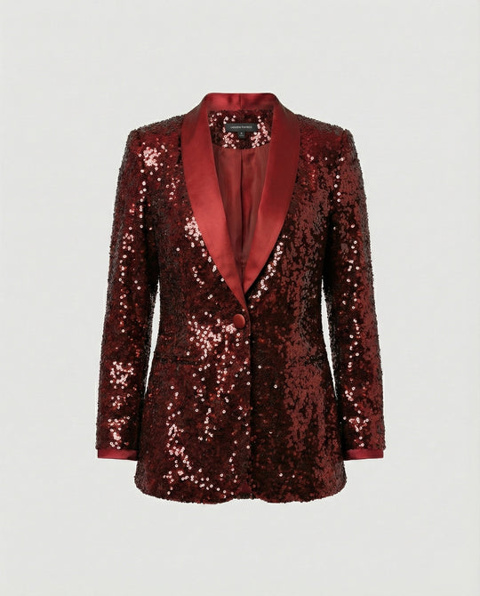 Damen Glitzernder Blazer EB