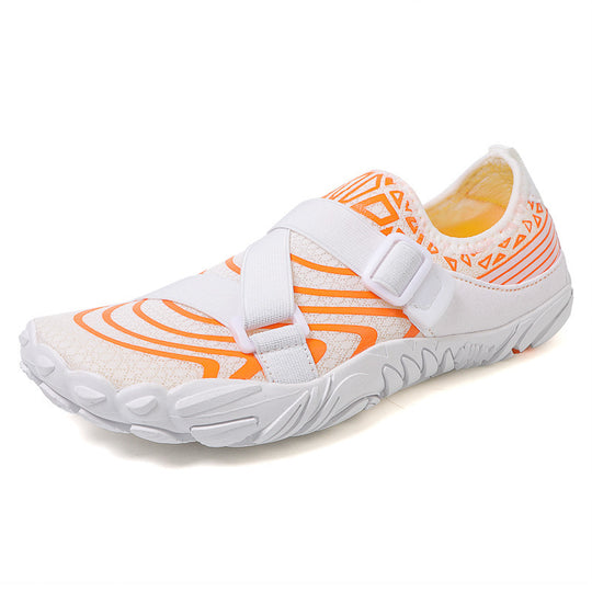Damen Schwimmschuhe mit verstellbarem Klettverschluss und rutschfester Sohle EB