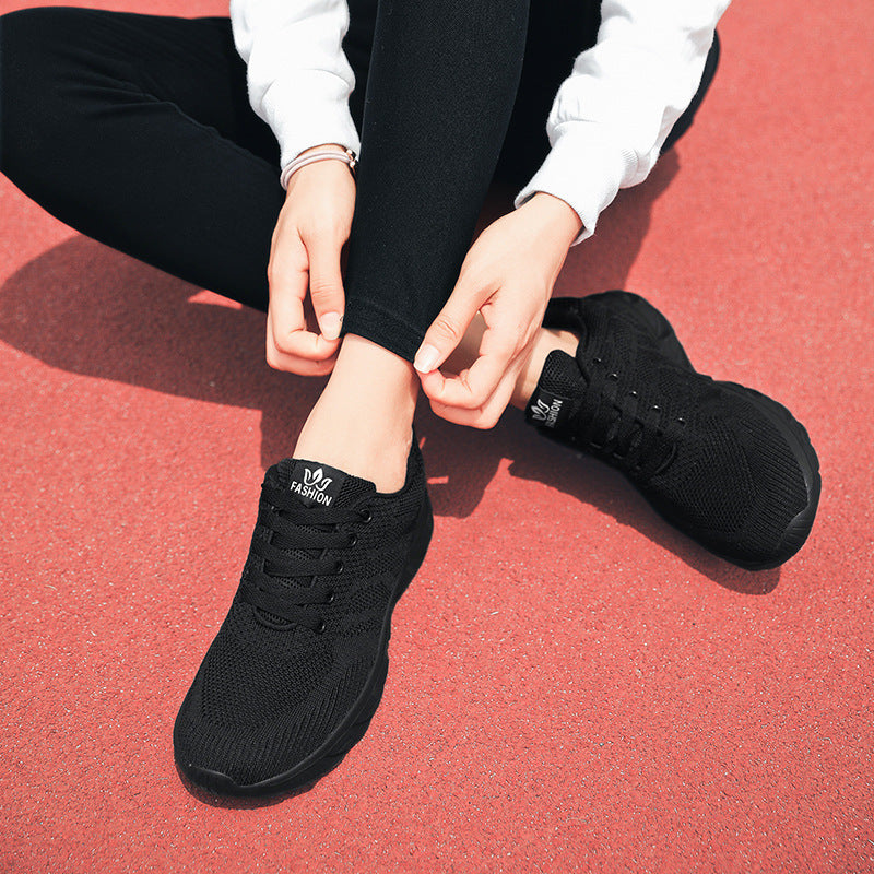 Damen Atmungsaktive Lauf-Sneaker mit flexiblem Sohlenprofil und dämpfendem Fußbett EB