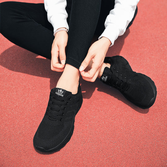 Damen Atmungsaktive Lauf-Sneaker mit flexiblem Sohlenprofil und dämpfendem Fußbett EB