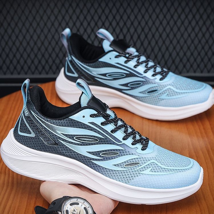 Damen Sportliche Lauf-Sneaker mit atmungsaktiver Mesh-Konstruktion EB
