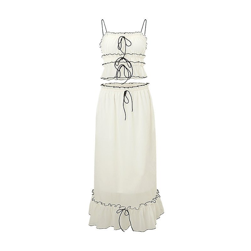 EB | Hosenträger Top Temperament Kleid