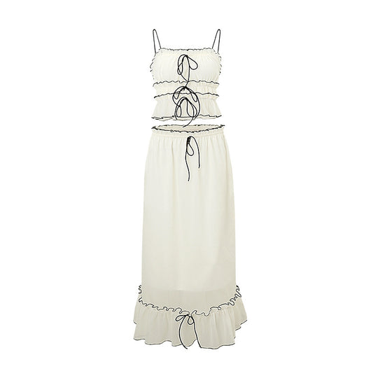 EB | Hosenträger Top Temperament Kleid