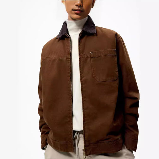 Herren lässige Freizeitjacke Hedi-Mode