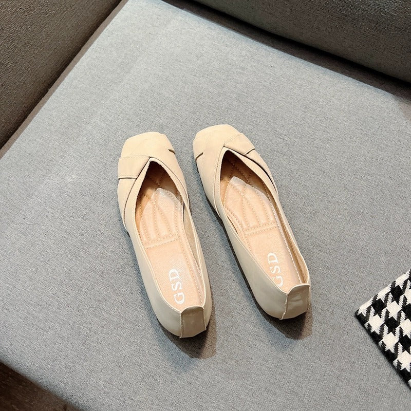 Damen Ballerinas mit elegantem Kreuzband-Design EB