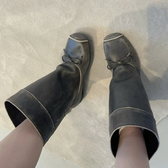 Damen Hochwertige Stiefel mit modernem Design und flexiblem Schaft EB