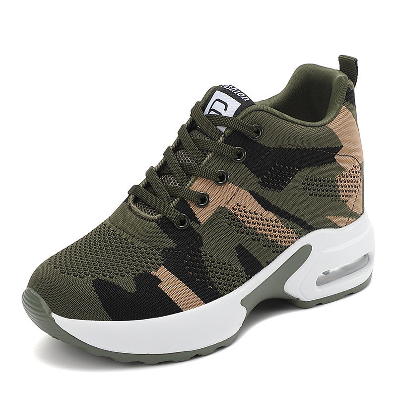 Damen Hochwertige Air-Cushion Sneakers mit atmungsaktivem Obermaterial EB