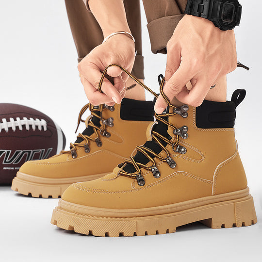 Damen robuste Winterstiefel mit rutschfester Profilsohle und atmungsaktivem Obermaterial EB