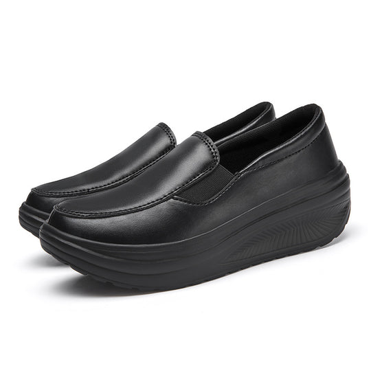 Damen Komfortable Slip-On Sneakers mit gepolsterter Sohle EB