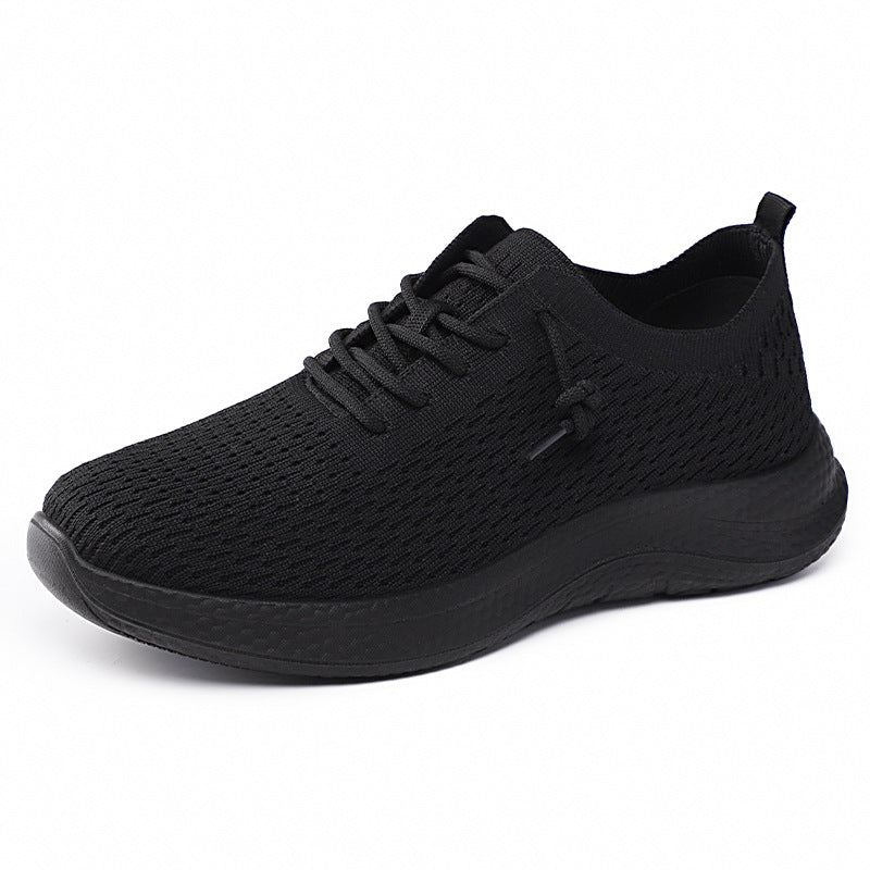 Damen Bequeme und atmungsaktive Laufschuhe mit elastischem Mesh-Obermaterial EB