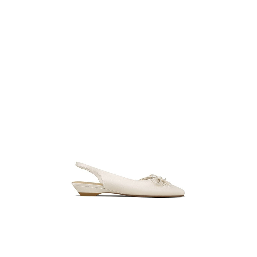 Damen Sling-Ballerinas mit dekorativem Schleifenakzent und komfortablem Fußbett EB
