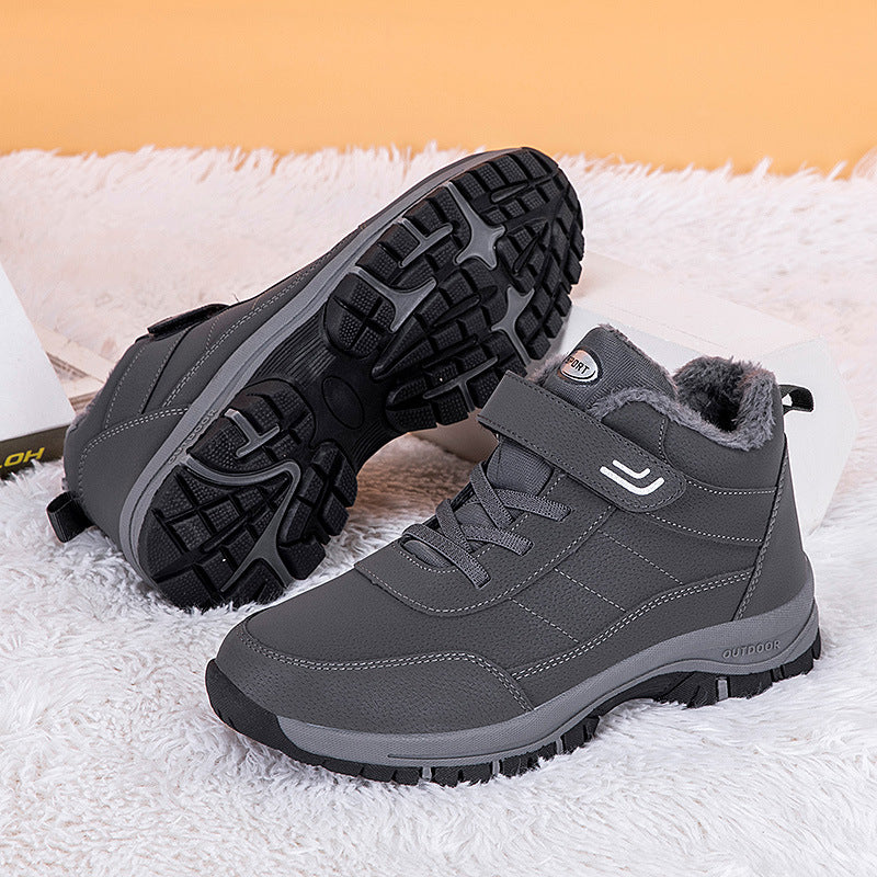Damen Winterfest Stiefel mit wärmendem Innenfutter und rutschfester Sohle EB