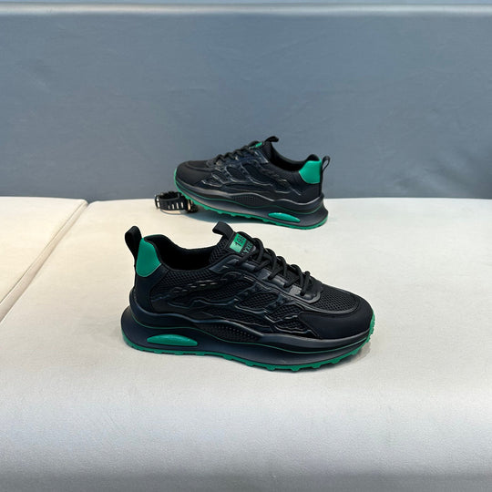 Damen Lauf-Sneaker mit atmungsaktiver Mesh-Oberfläche und dämpfender Sohle EB