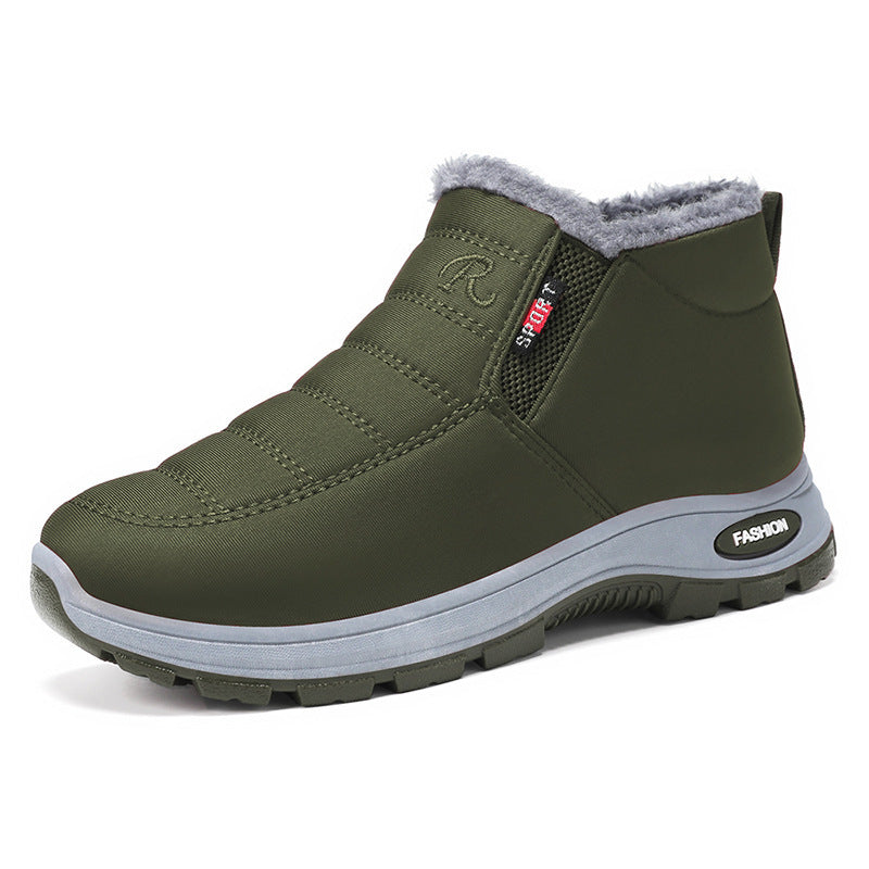 Damen isolierte Winterstiefel mit rutschfester Sohle und weichem Innenfutter EB