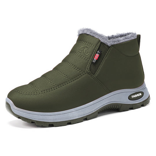 Damen isolierte Winterstiefel mit rutschfester Sohle und weichem Innenfutter EB