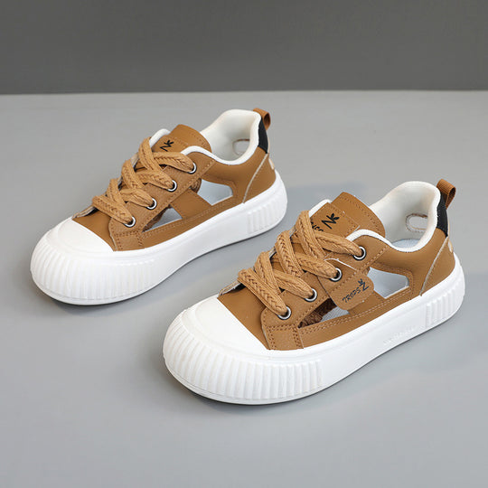 Damen Sportliche Sneaker mit atmungsaktiver Obermaterialstruktur und stoßdämpfender Sohle EB