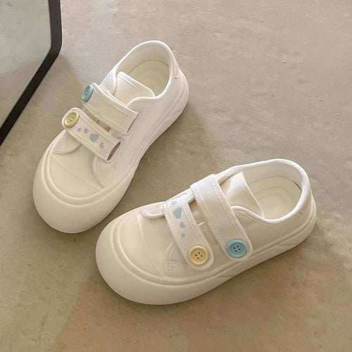 Damen Bequeme Schuhe mit verstellbaren Klettverschlüssen EB