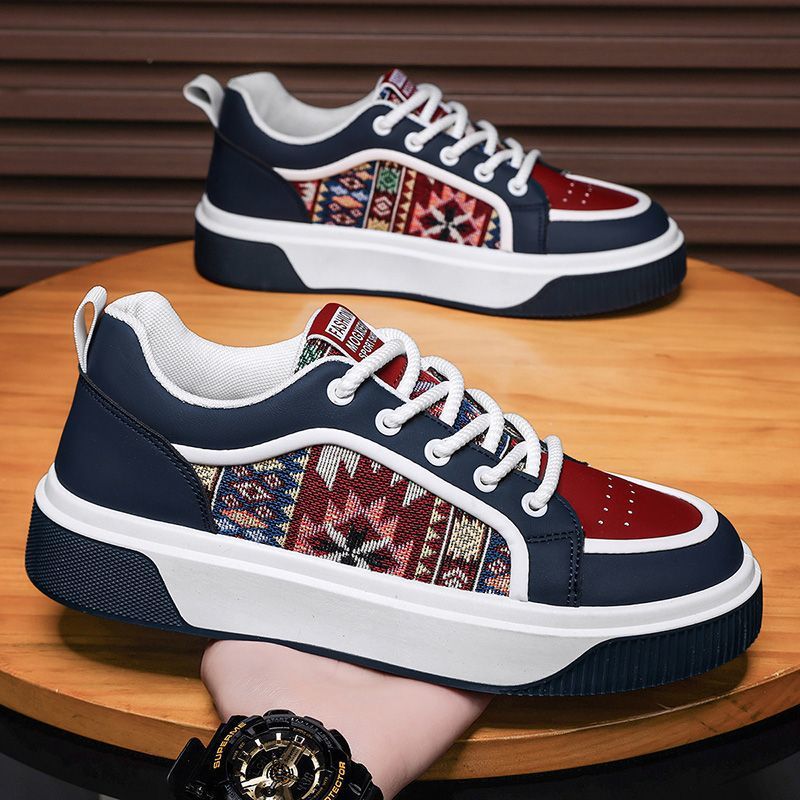 Damen Sneakers im Ethno-Style mit robustem Design für den Alltag EB