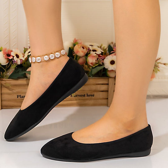 Damen Ballerinas mit elegantem Schnitt und weichem Innenfutter EB