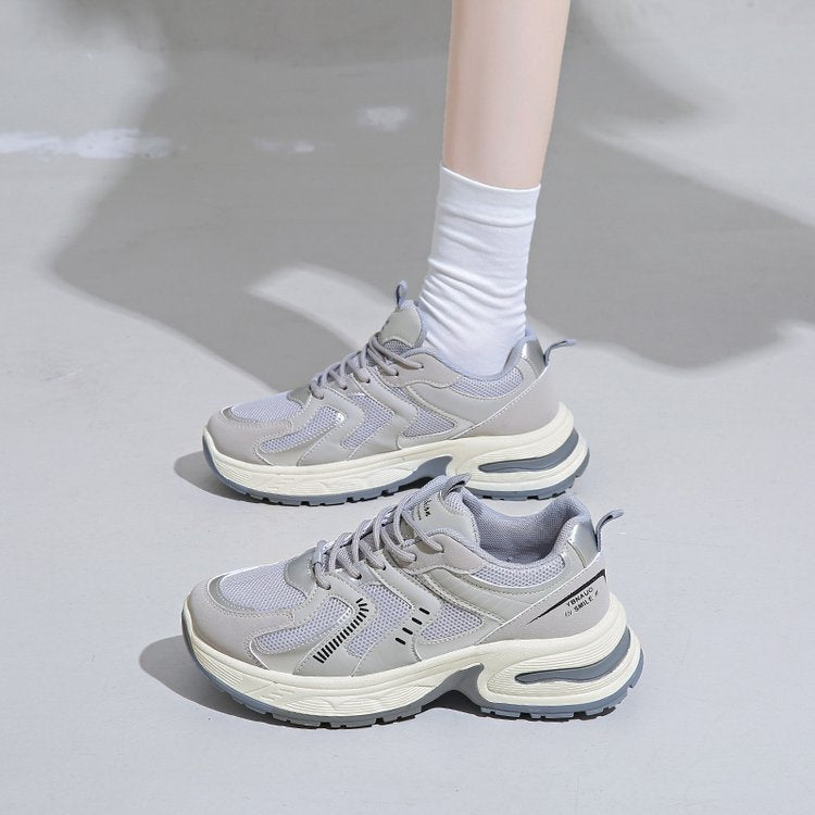 Damen Lifestyle Sneakers mit atmungsaktivem Obermaterial und stoßdämpfender Sohle EB