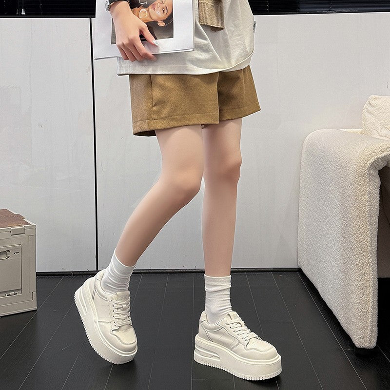 Damen Plateau-Sneaker mit trendiger Profilsohle und komfortabler Polsterung EB
