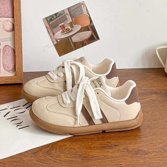Damen Komfortable Sneakers mit hochwertigem Obermaterial und dämpfender Sohle EB