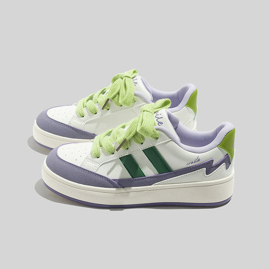 Damen Sportliche Sneakers mit extraleichter Gummisohle und einzigartigem Design EB