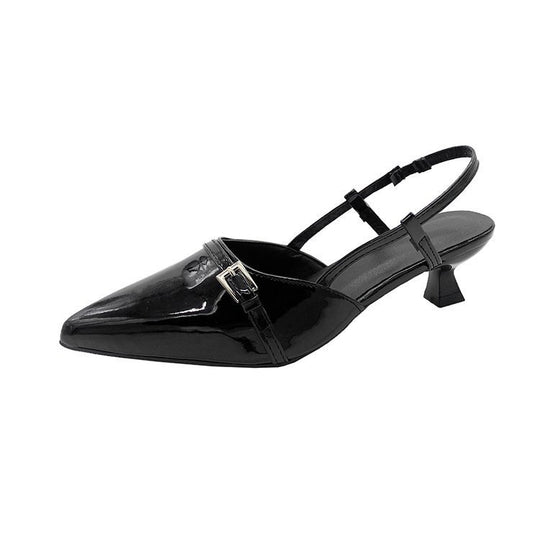 Damen Elegante Slingback-Pumps mit modischem Finishing EB