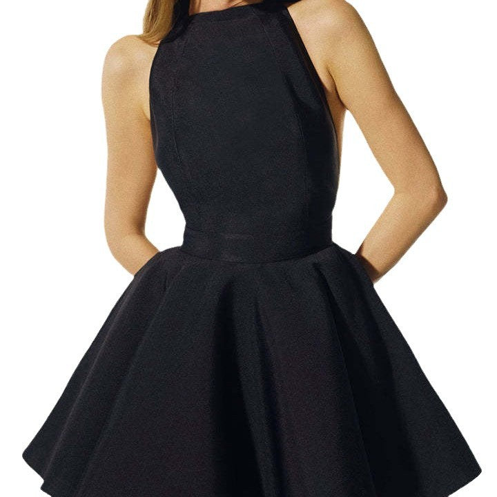 Damen Maxikleid mit schickem Rückenausschnitt und eleganter Schleifenbindung EB