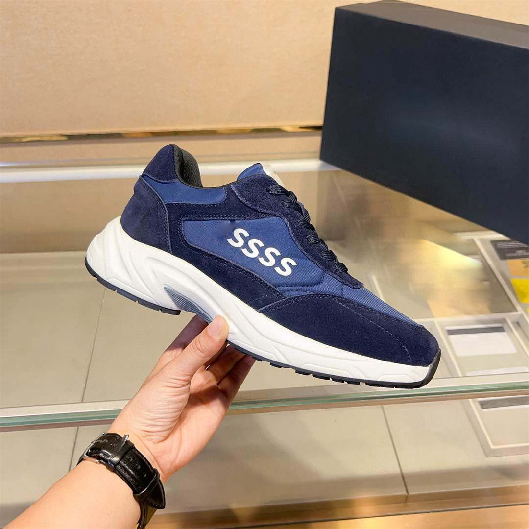Damen modische Sneaker mit komfortablem Obermaterial und stabiler Profilsohle EB