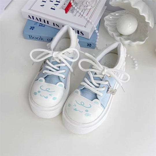 Damen Sneakers mit verspieltem Tiermotiv und bequemer Sohle EB