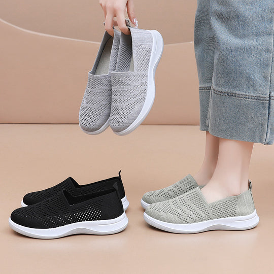 Damen Atmungsaktive Slip-On Sneakers EB
