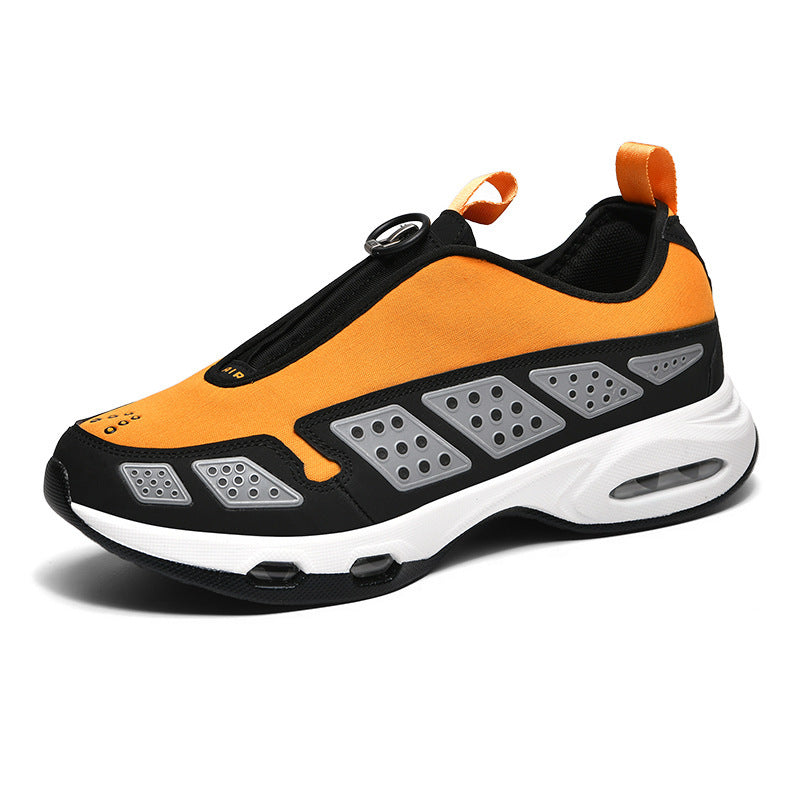 Herren sportlicher Schlupfsneaker mit integrierter Luftkammer, Reißverschlusszug und gedämpfter Profilsohle EB