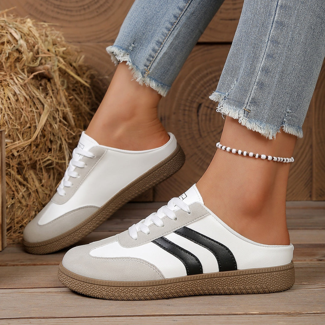 Damen lässige Slipper mit sportlichem Design EB