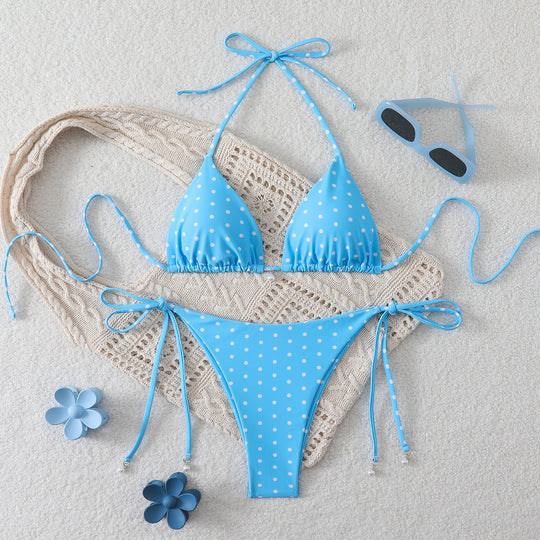 Damen Bikini mit verstellbarem Träger EB