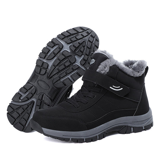 Damen warme Winterstiefel mit dämpfendem Innenfutter und rutschfester Sohle EB