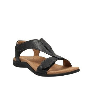Damen Bequeme Sandalen mit anatomischem Fußbett und verstellbarem Riemendesign EB