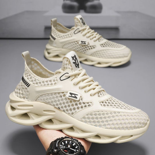 Damen Atmungsaktive Leichtgewicht Sneakers mit innovativem Dämpfungssystem EB
