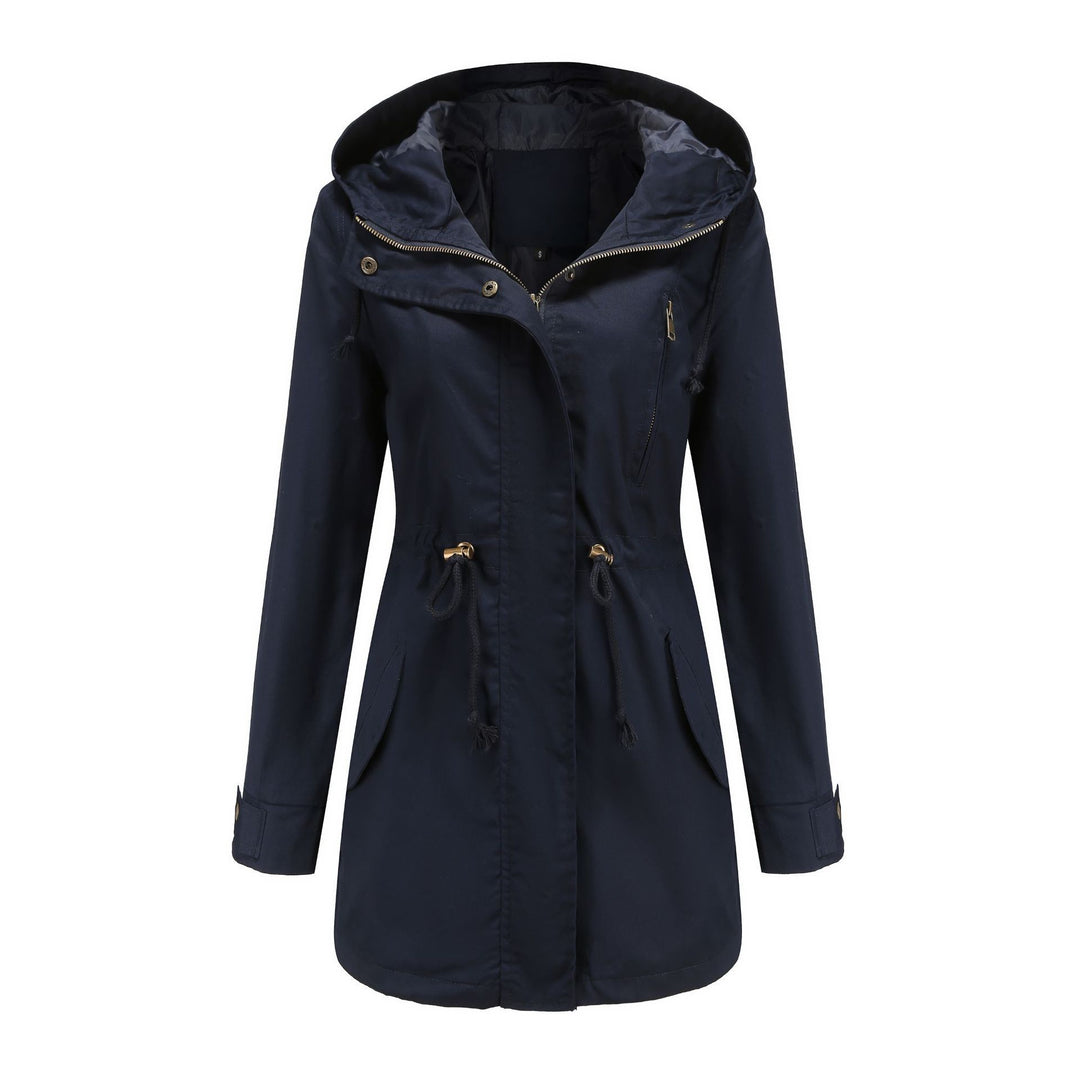 Damen Funktionsjacke mit verstellbarem Bund und Reißverschluss EB