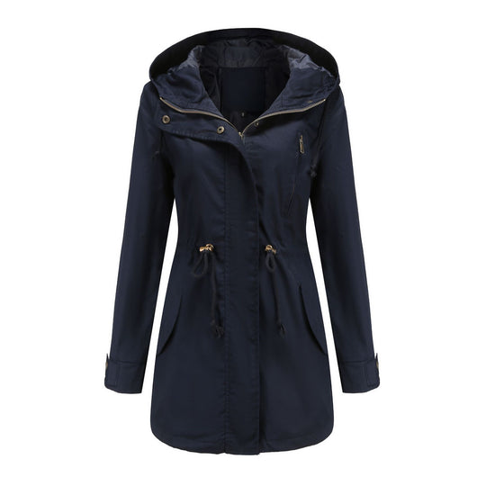 Damen Funktionsjacke mit verstellbarem Bund und Reißverschluss EB