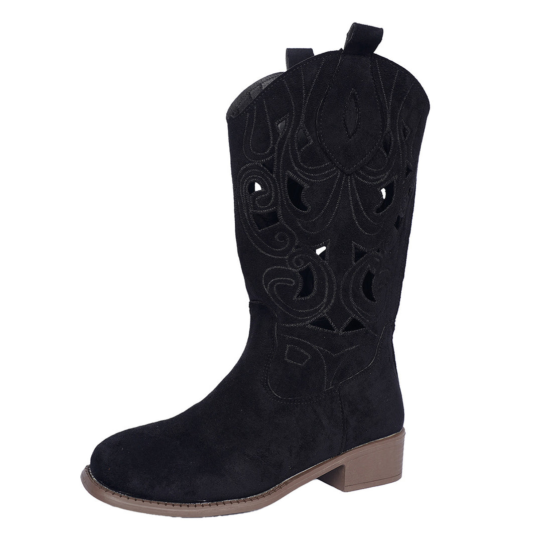 Damen Stiefel mit kunstvoller anatomischer Gestaltung EB