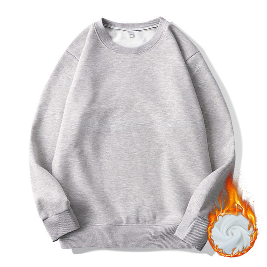 Unisex Thermo-Fleece Sweatshirt mit Rundhals und angerautem Innenfutter EB
