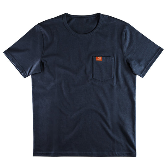 Herren Premium Rundhals T-Shirt mit Brusttasche EB