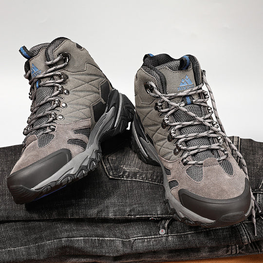 Damen wasserdichte Wanderschuhe mit rutschfester Sohle und atmungsaktivem Obermaterial EB