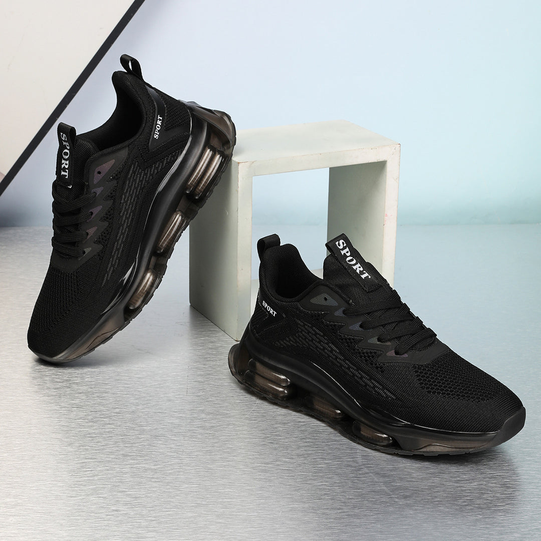 Damen Sportliche Laufschuhe mit atmungsaktivem Gewebe und dämpfender Sohle EB