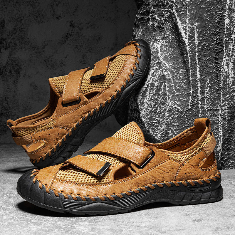 Damen Bequeme Freizeitschuhe mit verstellbaren Klettverschlüssen und atmungsaktivem Mesh-EB