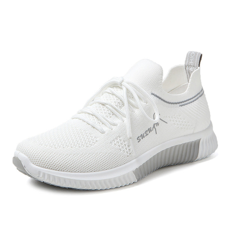 Damen Sportliche Freizeitsneaker mit atmungsaktivem Mesh-Obermaterial und Dämpfungssystem EB