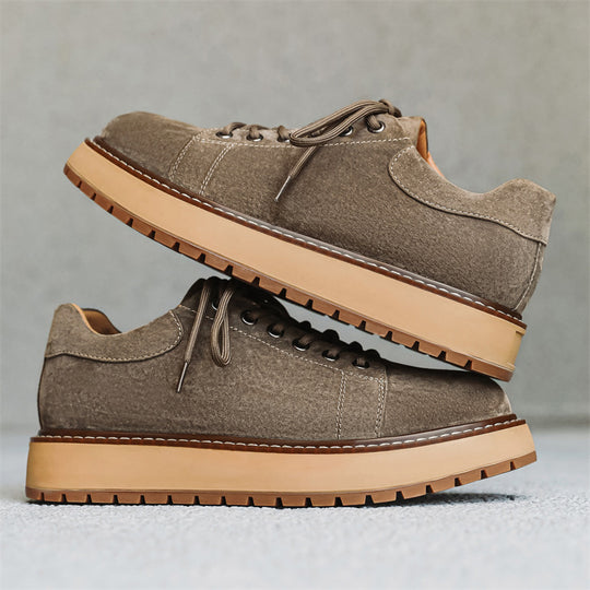 Damen Modische Chunky Sneakers mit dämpfender Laufsohle EB
