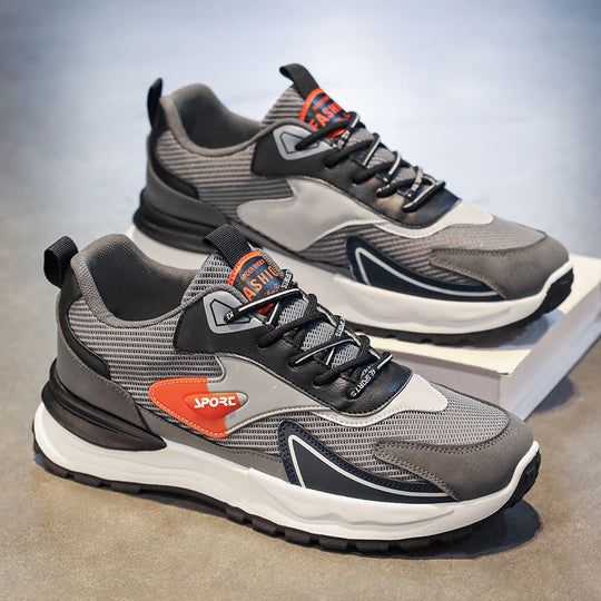 Damen Sportliche Sneakers mit atmungsaktiver Mesh-Konstruktion und dämpfendem Sohlenprofil EB