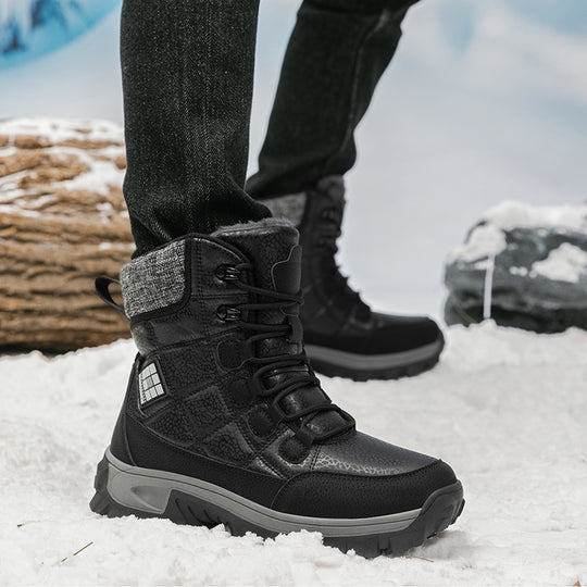 Herren Winterboots mit isolierendem Innenfutter und rutschfester Sohle EB